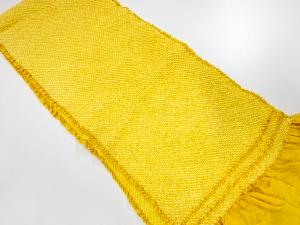 正絹　振袖用　絞り　帯揚げ